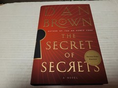 Secret of Secrets : A Novel by Dan Brown (2025, Hardcover) SIGNED 1st/1st