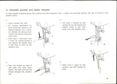 NECCHI Silvia Multimatic 584 Maximatic 586 Instruction Manual – WIRE BINDER