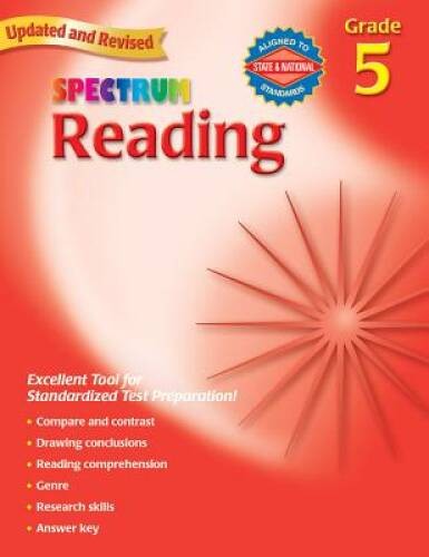 Spectrum Reading, Grade 5 – Paperback By School Specialty Publishing – GOOD