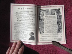 New VICTOR RECORDS Oct 1915 BROADWAY HIT TRILBY Taylor Holmes Victrola CATALOG