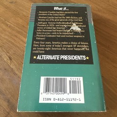 Mike Resnick Alternate Presidents Alternate History Anthology 1992 Tor First Ed.