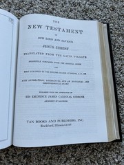 The Holy Bible Douay Rheims Version Catholic 1989 Orthodox Hardcover Black F26