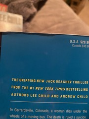 Lee Child & Andrew Child Jack Reacher No Plan B Hardcover Thriller English