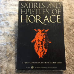 The Satires And Epistles Of Horace Horace 1959 University Of Chicago Press Book