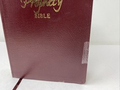 Jack Van Impe Prophecy Bible KJV 1999 Imitation Leather Red Letter Clean Pages