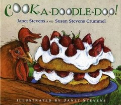 Cook-a-Doodle-Doo – Hardcover By Stevens, Janet – GOOD