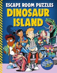 Escape Room Puzzles: Dinosaur Island – paperback Editors of Kingfisher