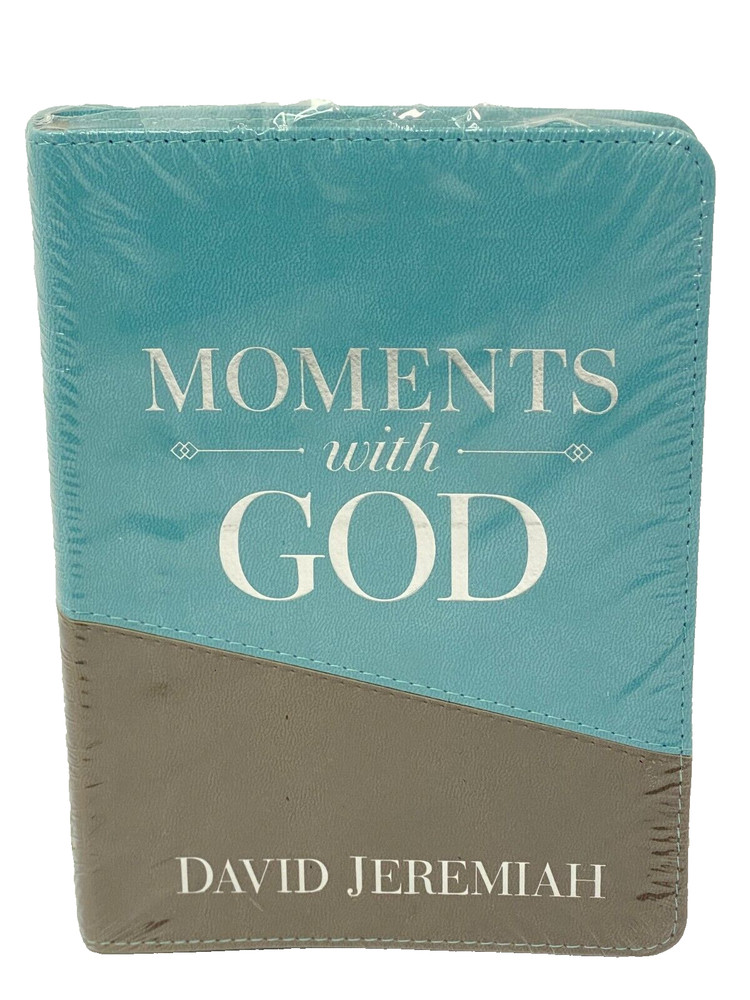MOMENTS With GOD David Jeremiah Daily Devotional New Original Christian Book