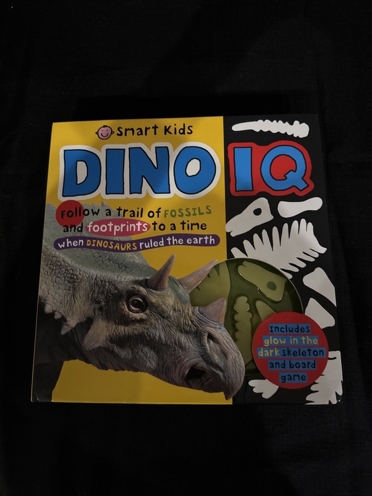 Dino IQ by Roger Priddy (2006, Children’s Board Books)