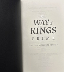 $300 1st Ed. The Way of Kings Prime Brandon Sanderson ’20 Hardcover Rare Collect