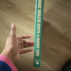Reader’s Digest Association Great Health Hints & Handy Tips Hardcover Book