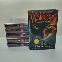 Warriors: The Broken Code Set: Volumes 1 to 6 Lot Hardcover Erin Hunter