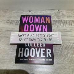 AUTOGRAPHED SIGNED Woman Down : A Novel by Colleen Hoover 2026, Trade Paperback
