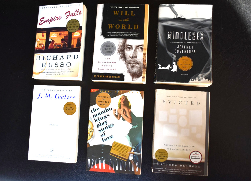 Collection of 8 Pulitzer Prize/One Nobel Prize Novels Trade Paperback 2 added