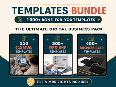 7000+ Done For You Resell Digital Products Bundle Ideal for Passive Income, PLR