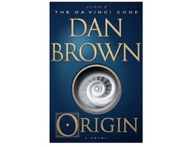 Dan Brown Origin Hardcover Robert Langdon Series Thriller Novel w/ Dust Jacket