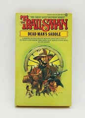 Jon Sharpe lot of 13 different Western paperback books from The Trailsman Series