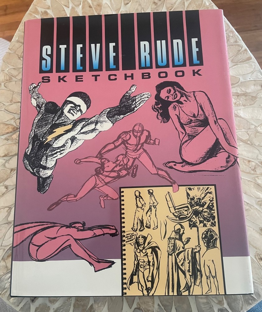 Steve Rude Sketchbook Limited Edition Hardcover – Signed & Numbered
