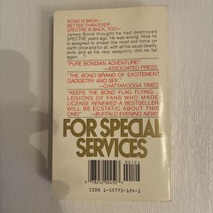 James Bond Novels By John Gardener 7 Novels 8 In Total Vg Condition