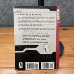 Mobile Suit Gundam Wing Technical Manual Book #1 Tokyopop Anime Wing Zero