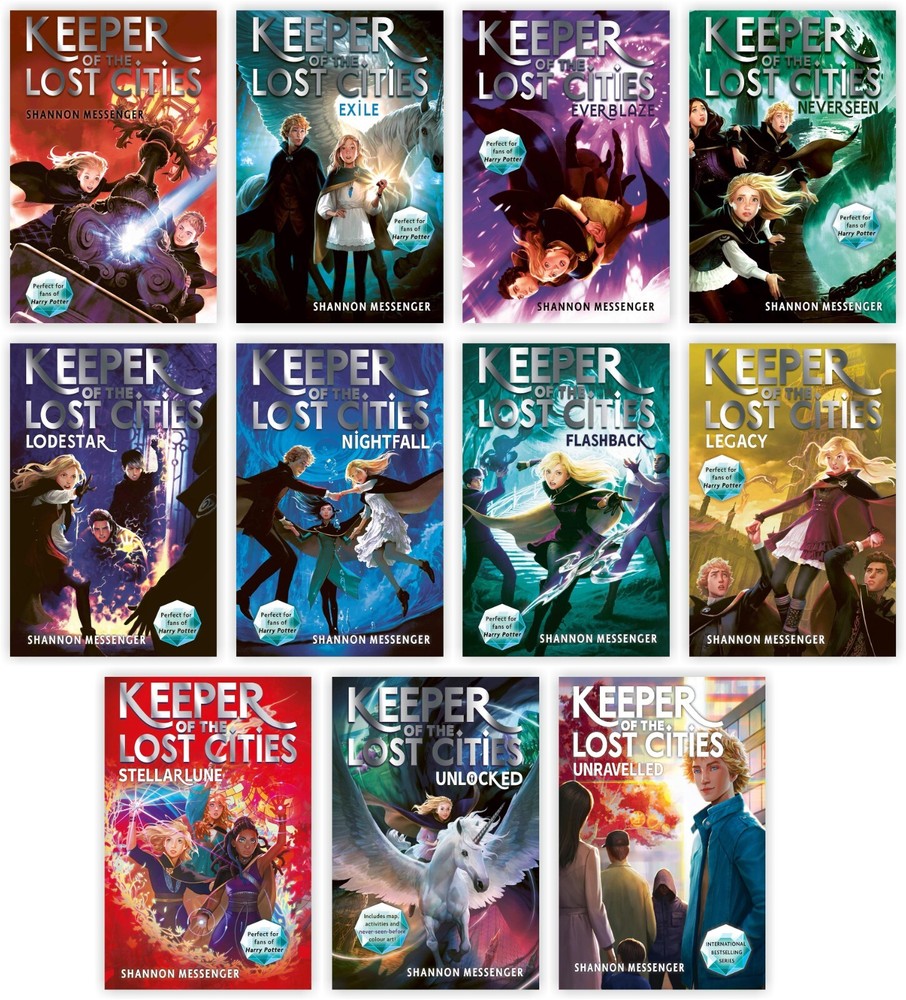 Keeper of the Lost Cities Collection Book set: 1-11 (IncludesUnraveled Book 9.5)