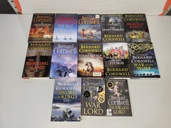 Lot of 13 The Last Kingdom Series Saxon Books by Bernard Cornwell PB/HC L1