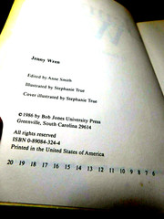 Jenny Wren~By Dawn L. Watkins 1986 Stains, But Still Very Readable