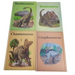 Vintage Rourke Dinosaur Library Series Books 1984 Set of 29 Hardcovers Rare