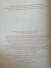 The Martha Stewart Living Christmas Cookbook: A Collection of Favorite Recipes
