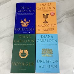 OUTLANDER Complete Series Lot of 8 (#1-8) Set Paperback PB Books Diana Gabaldon