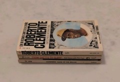 VINTAGE MLB BASEBALL PAPERBACK BIOGRAPHY LOT (3) CLEMENTE AARON GIBSON