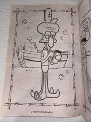 Sponge Bob Squarepants Giant Coloring & Activity Book Nickelodeon