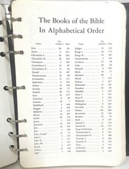 The Practical Loose-Leaf HOLY BIBLE KJV 3rd Printing 7 Ring Binder