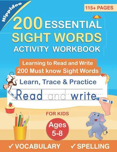 200 Essential Sight Words for Kids Learning to Write and Read: Activity W – GOOD
