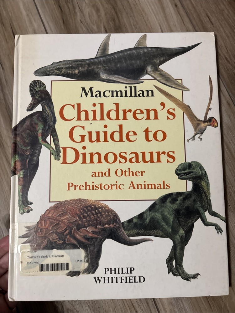 Macmillan Children’s Guide to Dinosaurs Phillip Whitfield Hardcover Book