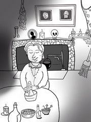 Kangaroo Tales Presents a Halloween Coloring Book (31 Pages) by: Samantha Turney