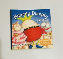 Lot Of 2 Nursery Rhyme Books Illustrated By Wendy Straw Humpty Dumpty Old Macdon