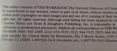 🔥🔥1997 THE WORKBOOK: THE NATIONAL DIRECTORY OF CREATIVE TALENT – HARDBACK BOOK