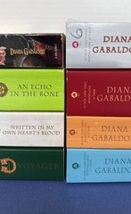 Lot of 8 ~ PB Books ~ OUTLANDER Series ~ Diana Gabaldon ~ #1-8