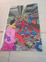 (1) Pre-owned 14 Colored Pages From Deadpool Coloring Book.