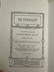 Federalist; by James Madison, Alexander Hamilton and John Jay (2015, Hardcover)