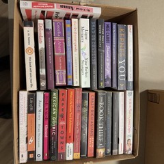 Large Lot of Assorted Books – Fiction & Non-Fiction – 2 Boxes (53 books total)
