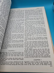 White Holy Bible King James Version Red Letter Edition Regency Vintage 1971