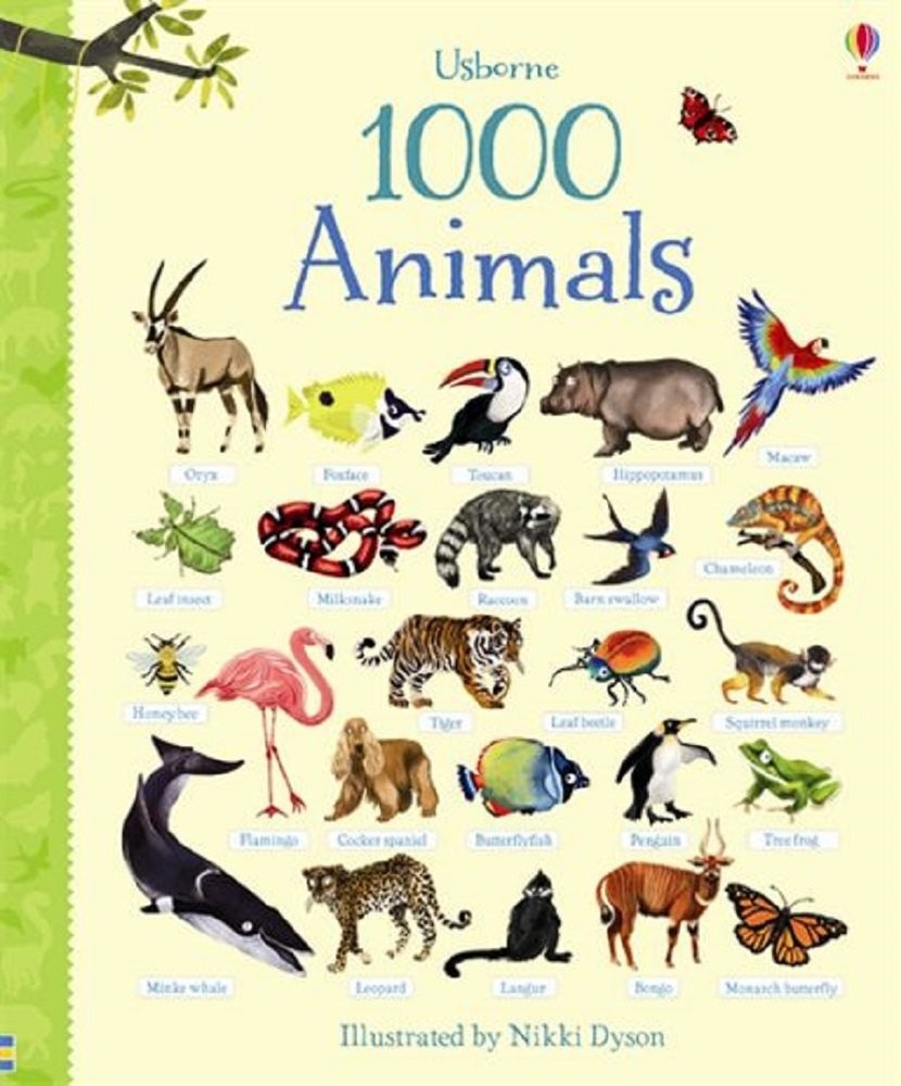 1,000 Animals – hardcover Jessica Greenwell|Nikki Dyson