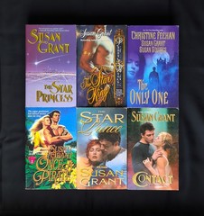 Lot Of 6 Susan Grant Books Star King Princess Star Prince Contact Once A Pirate