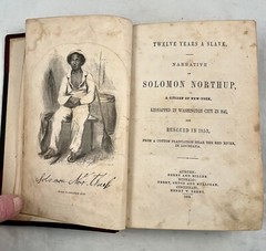 12 YEARS A SLAVE Narrative Of Solomon Northup First Edition 1853