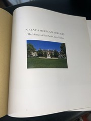 Great American Suburbs Book Virginia McAlester Highland Park University Park