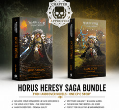 The Horus Heresy Vol. 1 & Vol. 2 Hardcover Gift Bundle Black Library