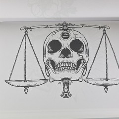 *NEW/ UNUSED/ NO MARKINGS* Halcyon Time Ltd Ultimate Tattoo Coloring Book