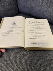 The Holy Bible Douay-Rheims Version TAN 1989 – Faux Leather Bound Hardcover.